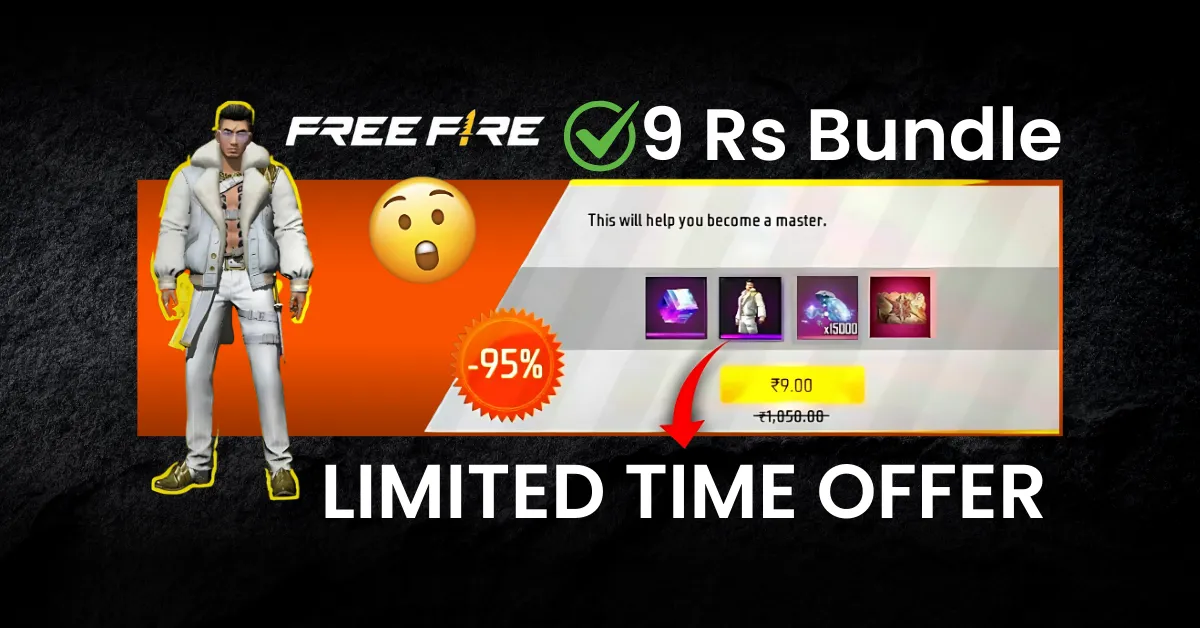 Free Fire 9 Rs Bundle Kaise Milega